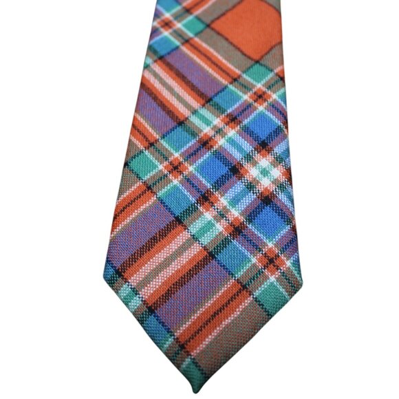 TIE SALE! MACFARLANE 100% NEW WOOL MADE IN SCOTLAND TARTAN TIE 60" NEW - Picture 1 of 7